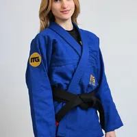 Kimono In The Guard Feminino BJJ Classic Azul - imagem 8
