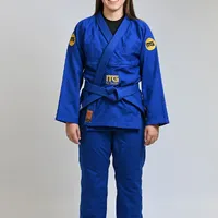 Kimono In The Guard Feminino BJJ Classic Azul - imagem 1