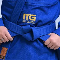 Kimono In The Guard Feminino BJJ Classic Azul - imagem 6