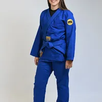 Kimono In The Guard Feminino BJJ Classic Azul - imagem 5