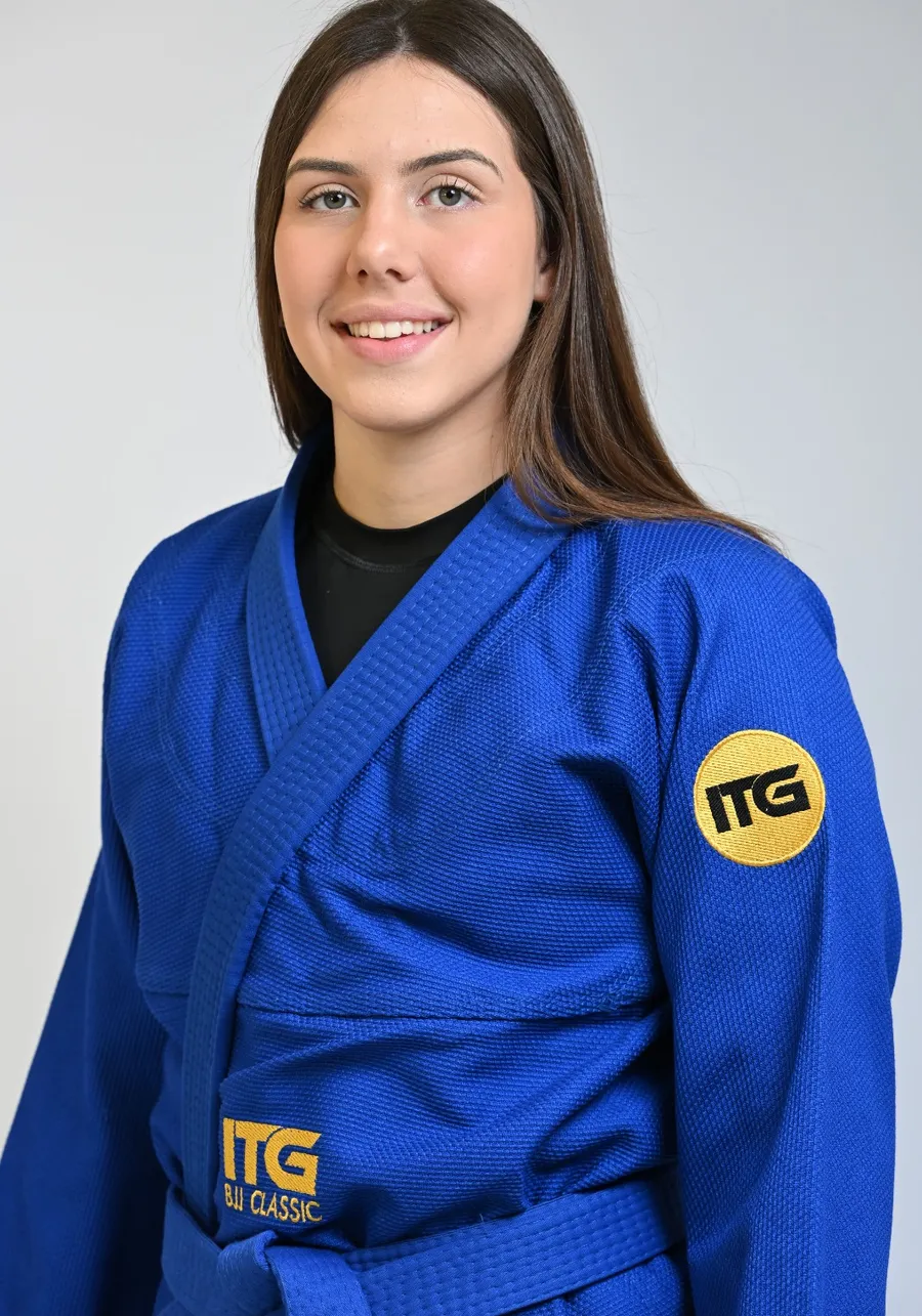 Kimono In The Guard Feminino BJJ Classic Azul