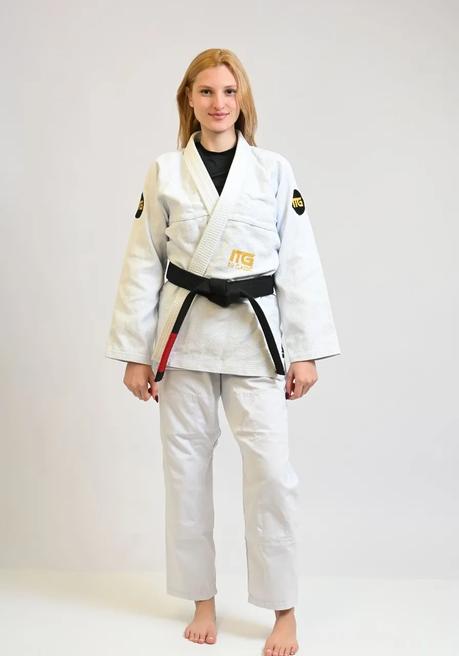 Kimono In The Guard Feminino BJJ Classic Branco