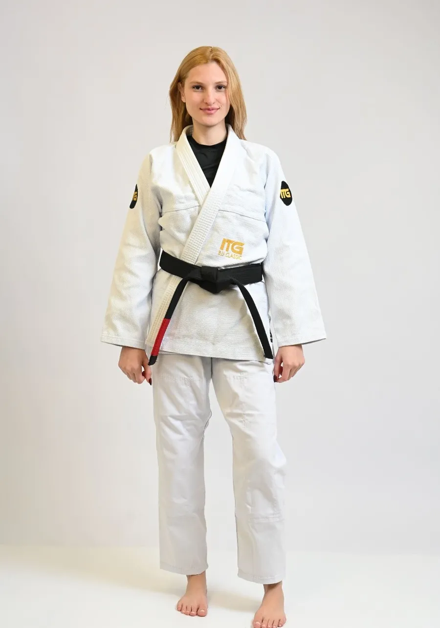 Kimono In The Guard Feminino BJJ Classic Branco