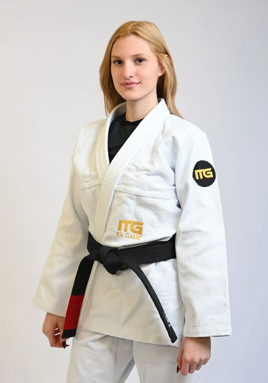 Kimono In The Guard Feminino BJJ Classic Branco