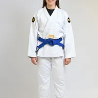 Kimono In The Guard Feminino BJJ Classic Branco - imagem 1