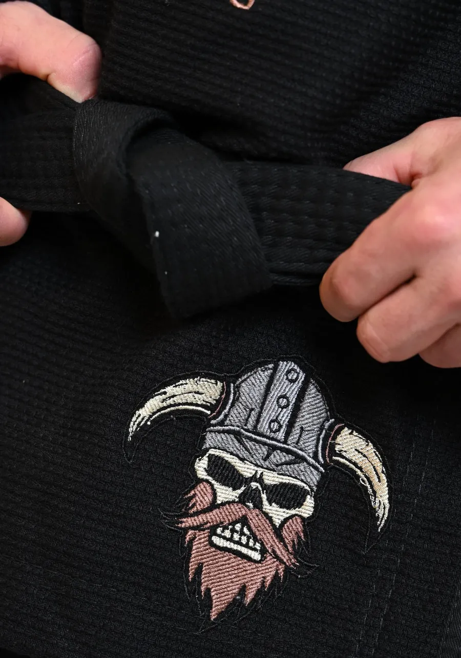 Kimono In The Guard Jiu-Jitsu Viking Preto