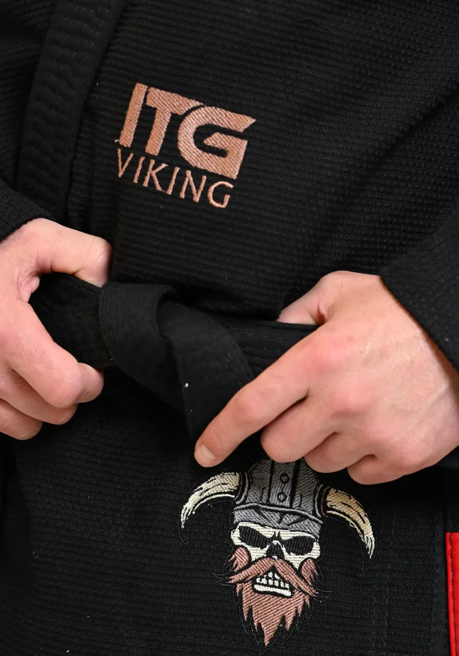 Kimono In The Guard Jiu-Jitsu Viking Preto