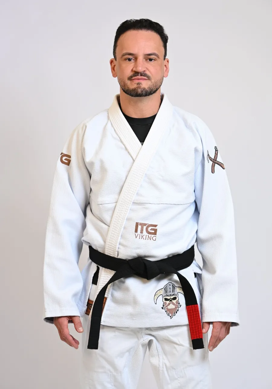 Kimono In The Guard Jiu-Jitsu Viking Branco