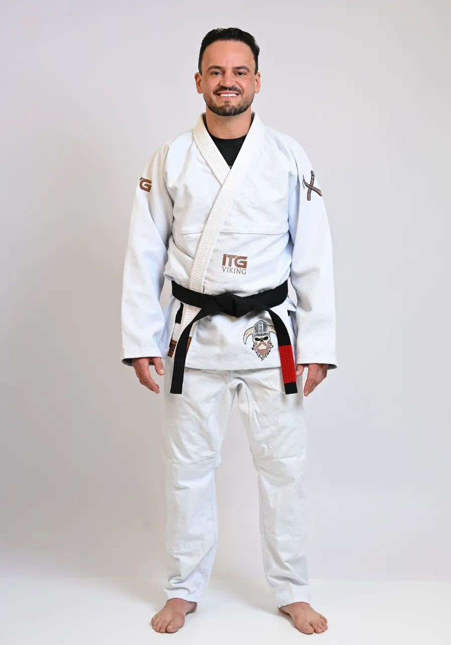 Kimono In The Guard Jiu-Jitsu Viking Branco
