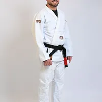 Kimono In The Guard Jiu-Jitsu Viking Branco - imagem 9