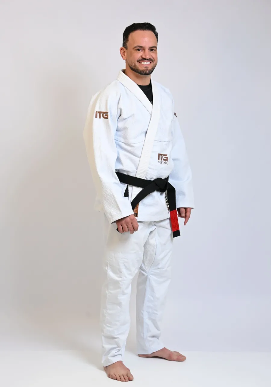 Kimono In The Guard Jiu-Jitsu Viking Branco