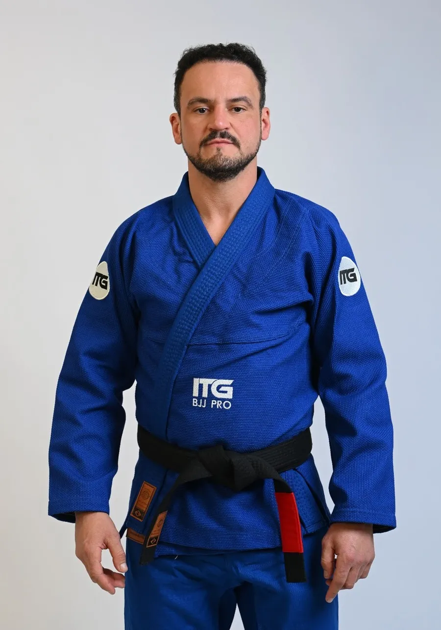 Kimono In The Guard BJJ Pró Azul