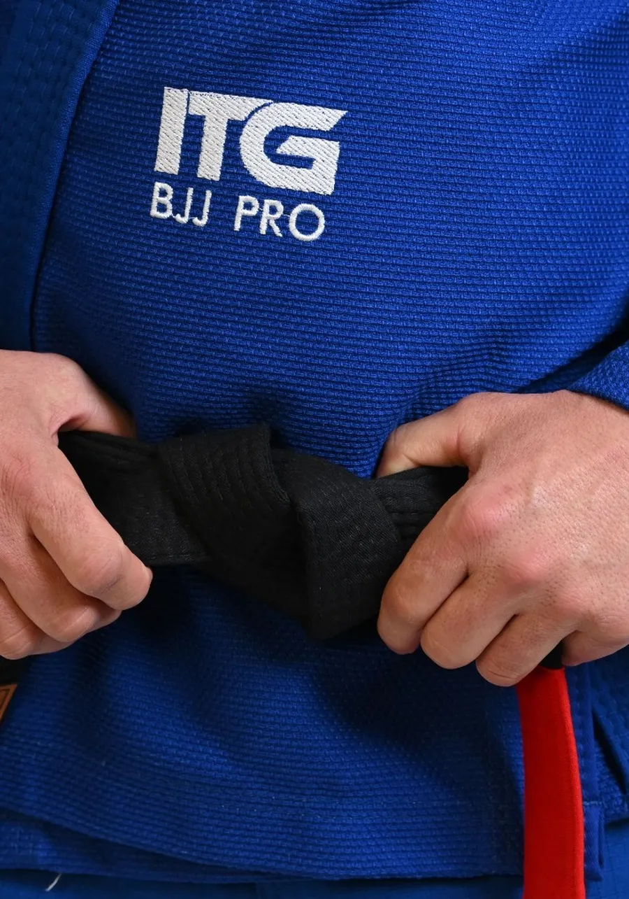 Kimono In The Guard BJJ Pró Azul