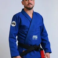 Kimono In The Guard BJJ Pró Azul - imagem 6