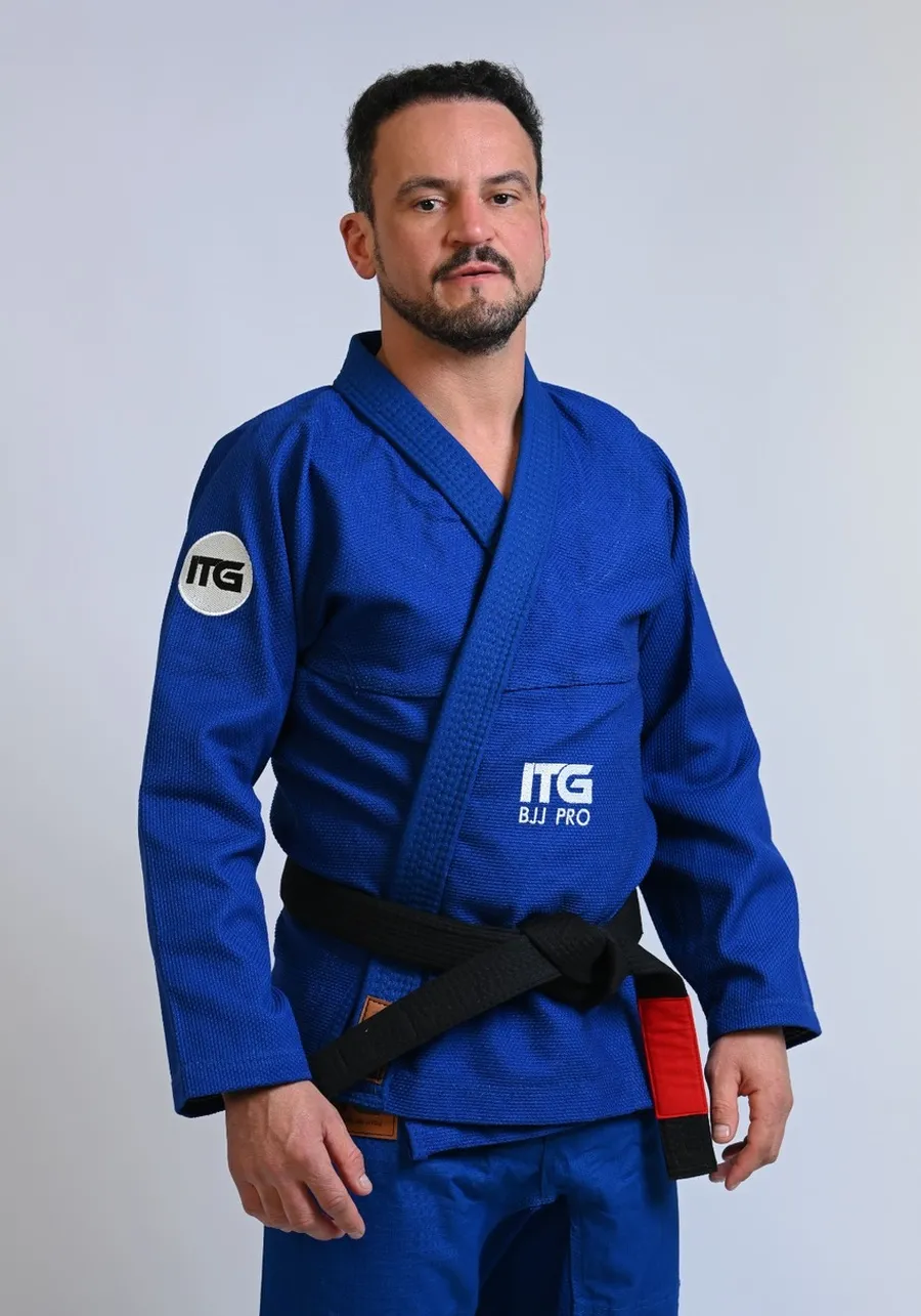 Kimono In The Guard BJJ Pró Azul