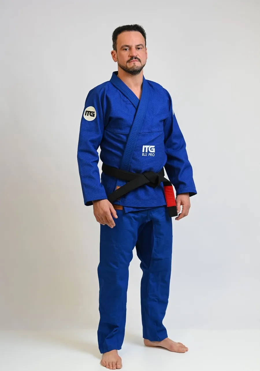 Kimono In The Guard BJJ Pró Azul