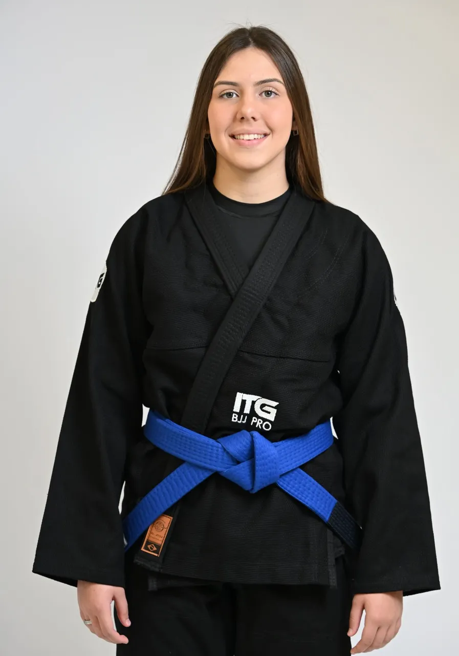 Kimono In The Guard Feminino BJJ Pró Preto