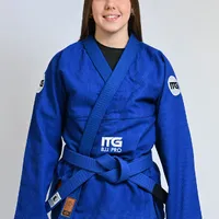 Kimono In The Guard Feminino BJJ Pró Azul - imagem 2