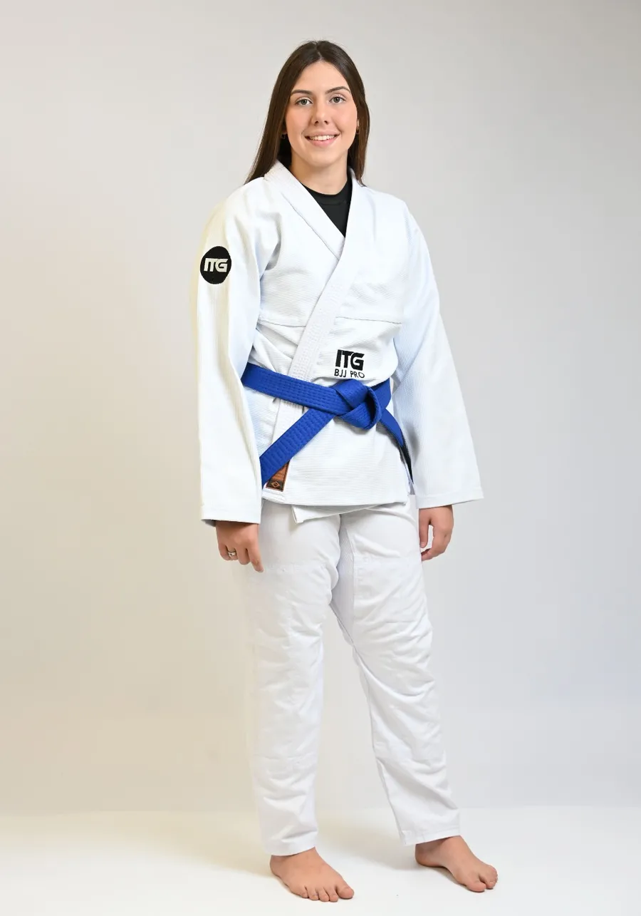 Kimono In The Guard Feminino BJJ Pró Branco