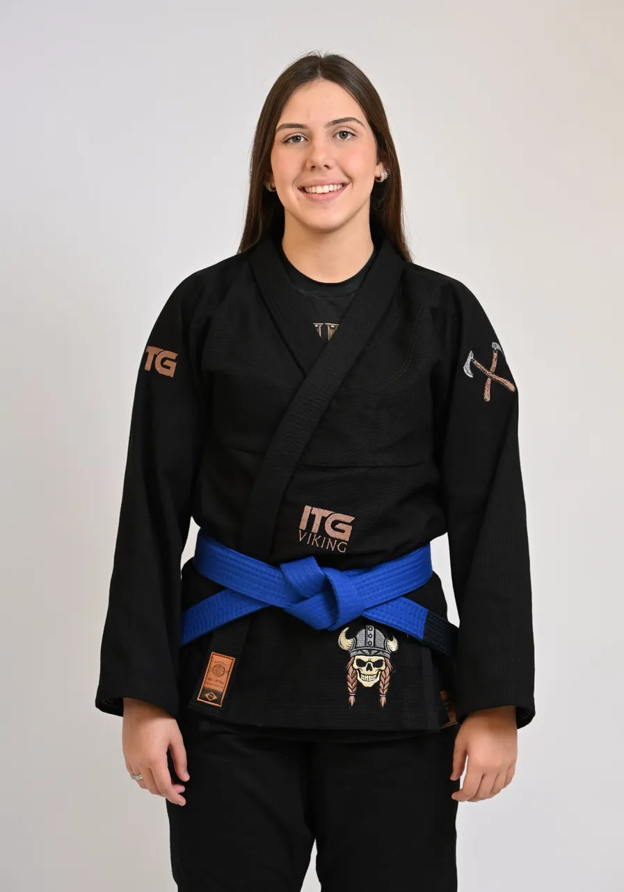 Kimono In The Guard Feminino Viking Preto