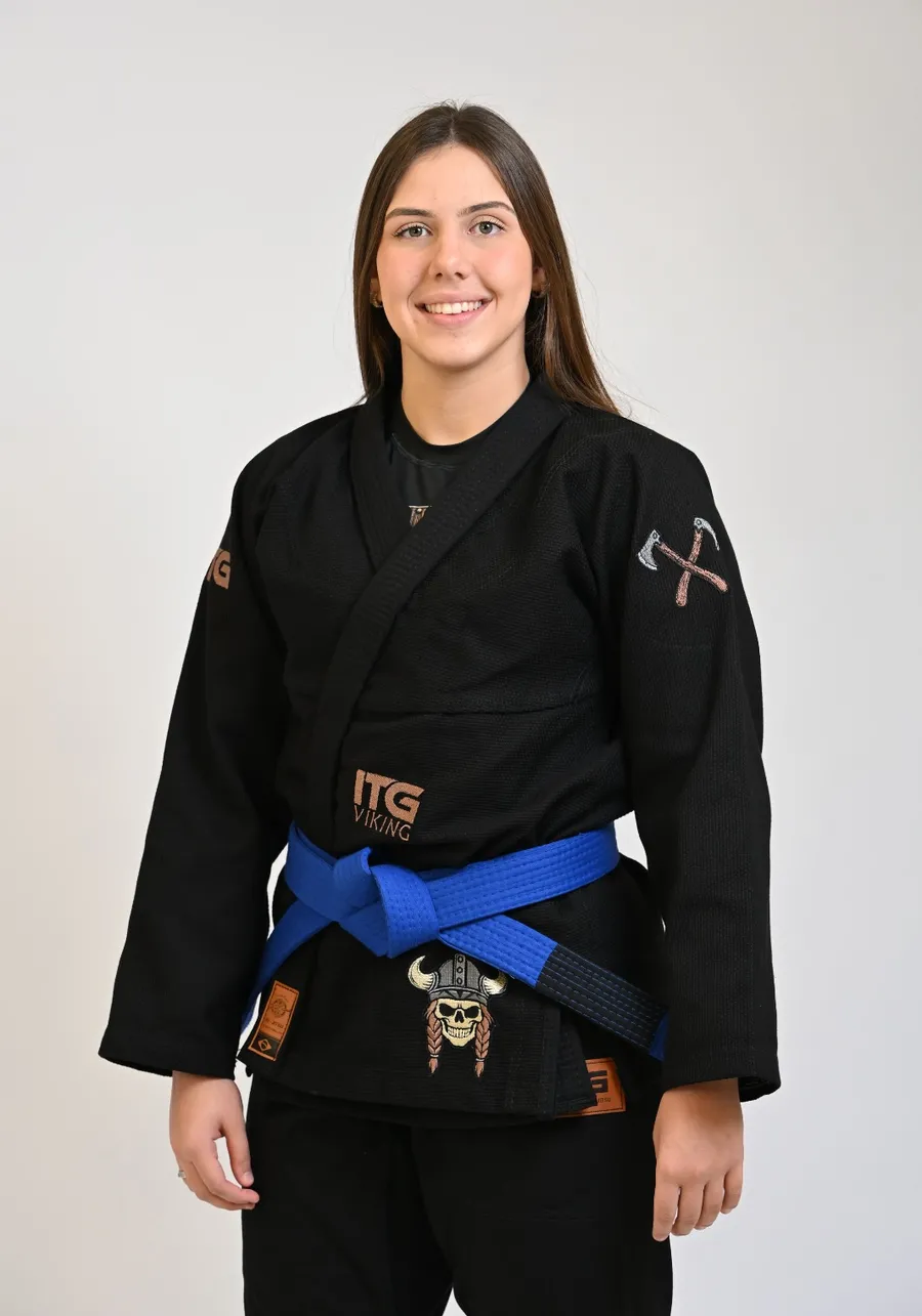 Kimono In The Guard Feminino Viking Preto