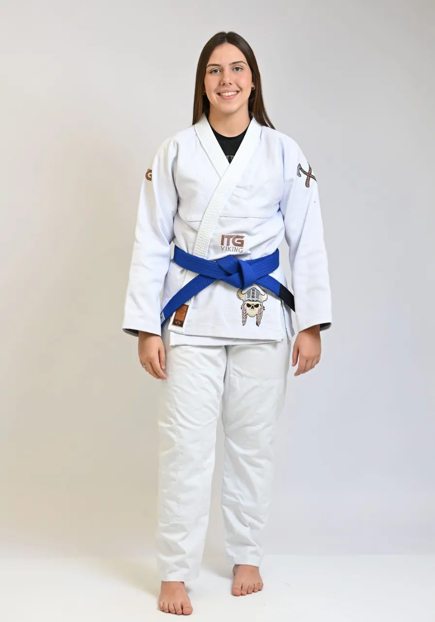 Kimono In The Guard Feminino Viking Branco