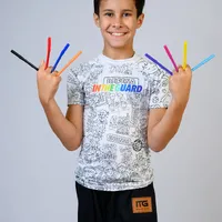 Rash Guard Infantil Goods para Colorir - imagem 2