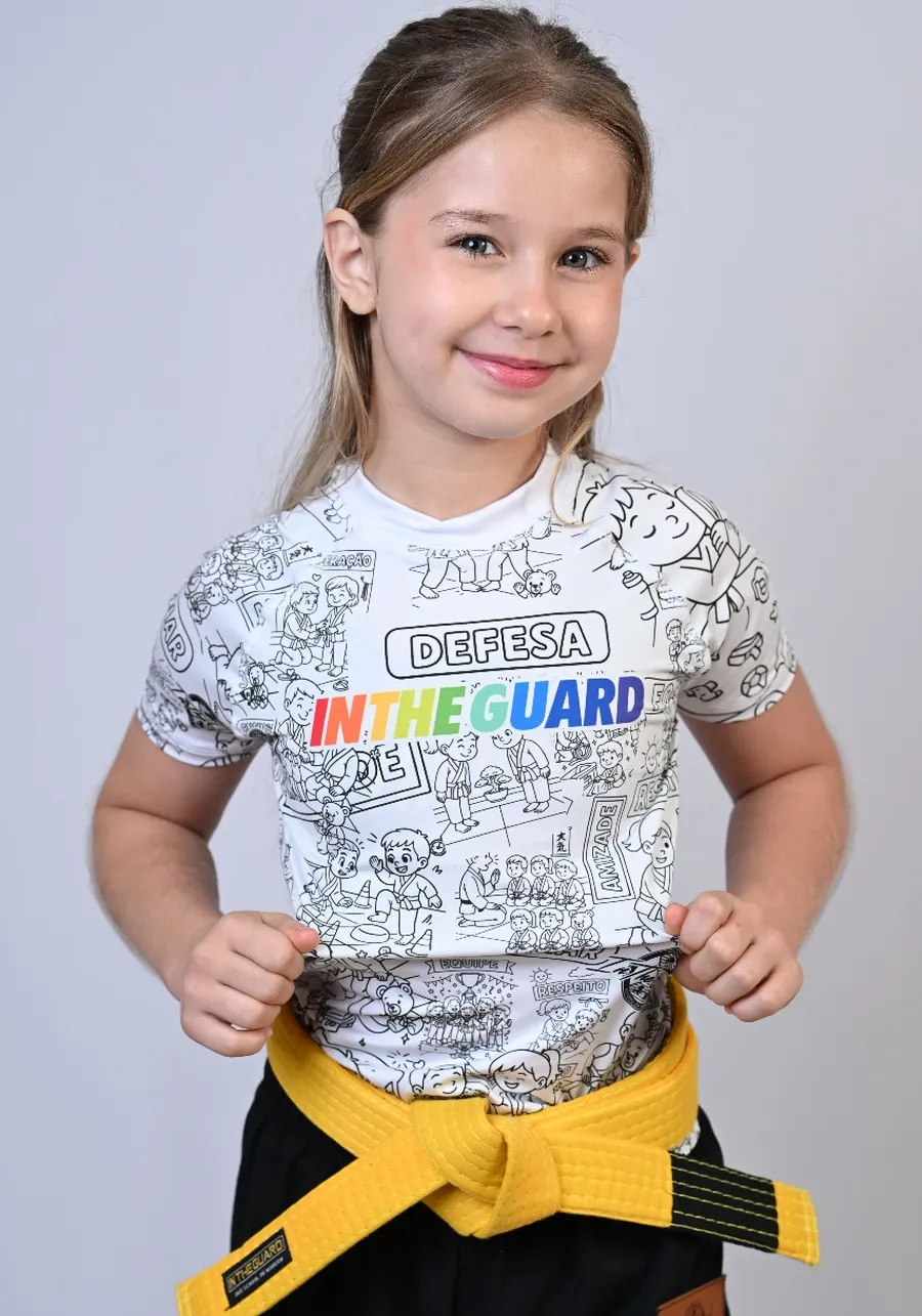 Rash Guard Infantil Goods para Colorir
