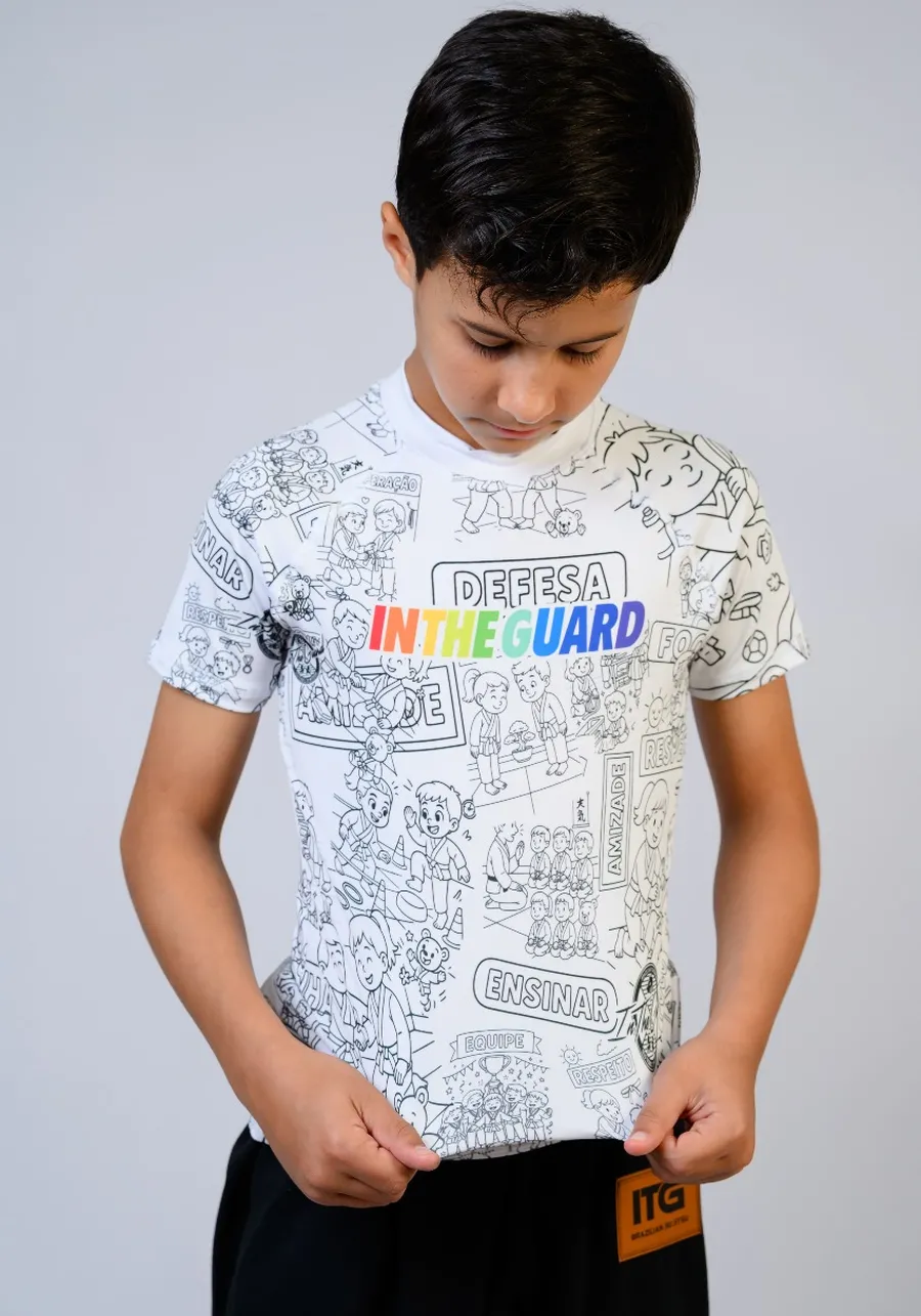 Rash Guard Infantil Goods para Colorir