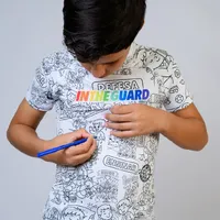 Rash Guard Infantil Goods para Colorir - imagem 8
