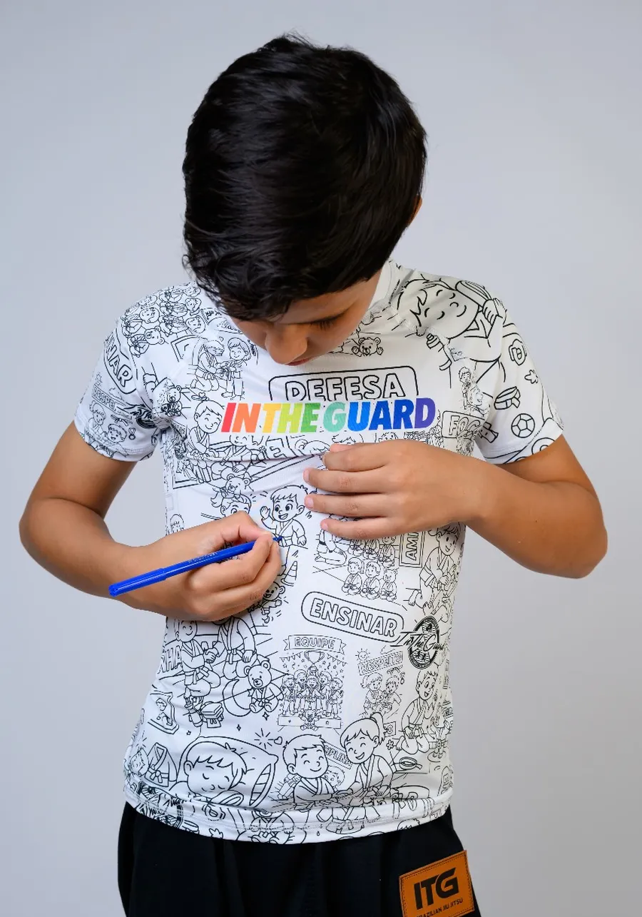 Rash Guard Infantil Goods para Colorir