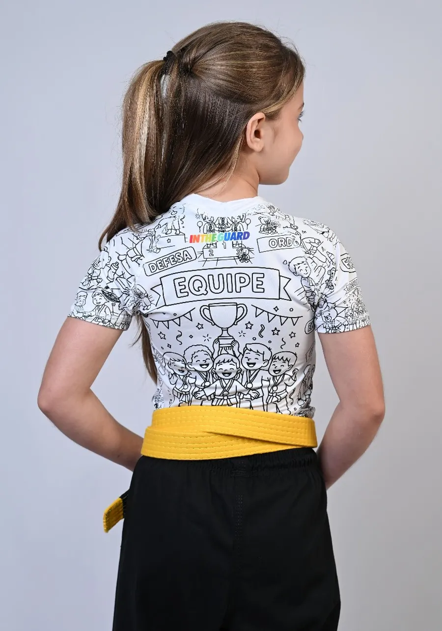 Rash Guard Infantil Goods para Colorir