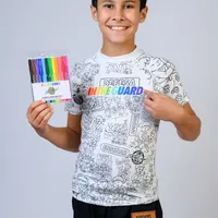 Rash Guard Infantil Goods para Colorir - imagem 11