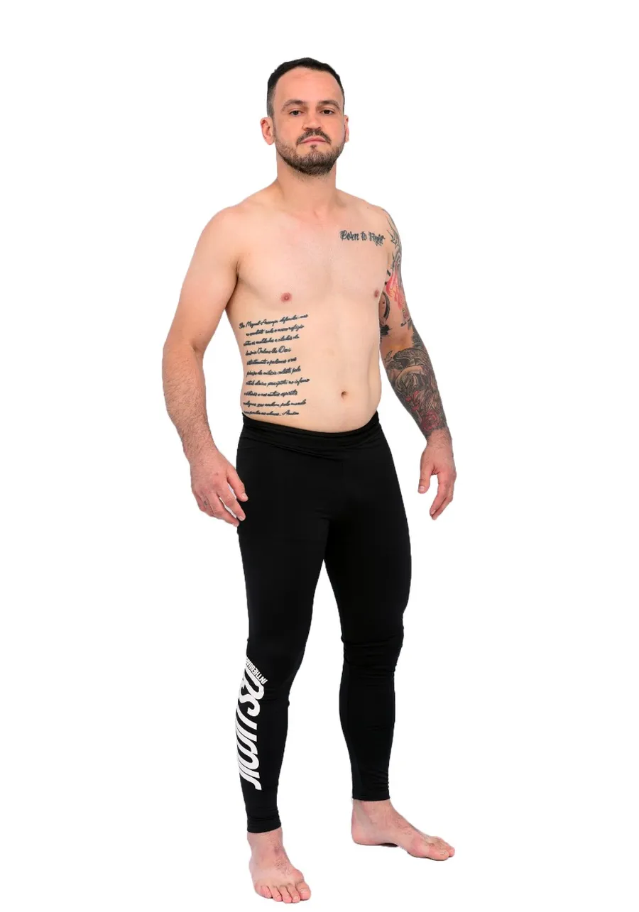 Calça de Compressão Masculina Jiu Jitsu