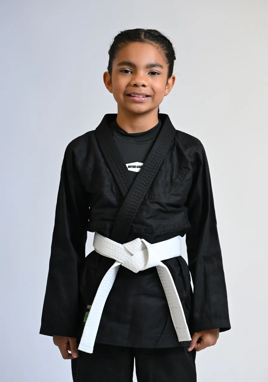 Kimono Infantil KRPA Sarja  -  PRETO