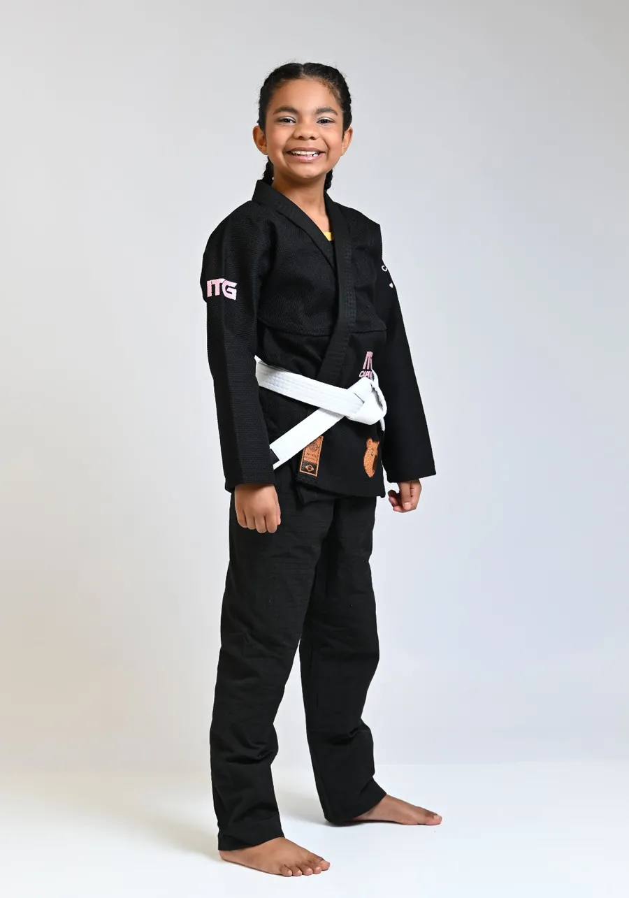 Kimono Infantil In The Guard Capivara  -  PRETO