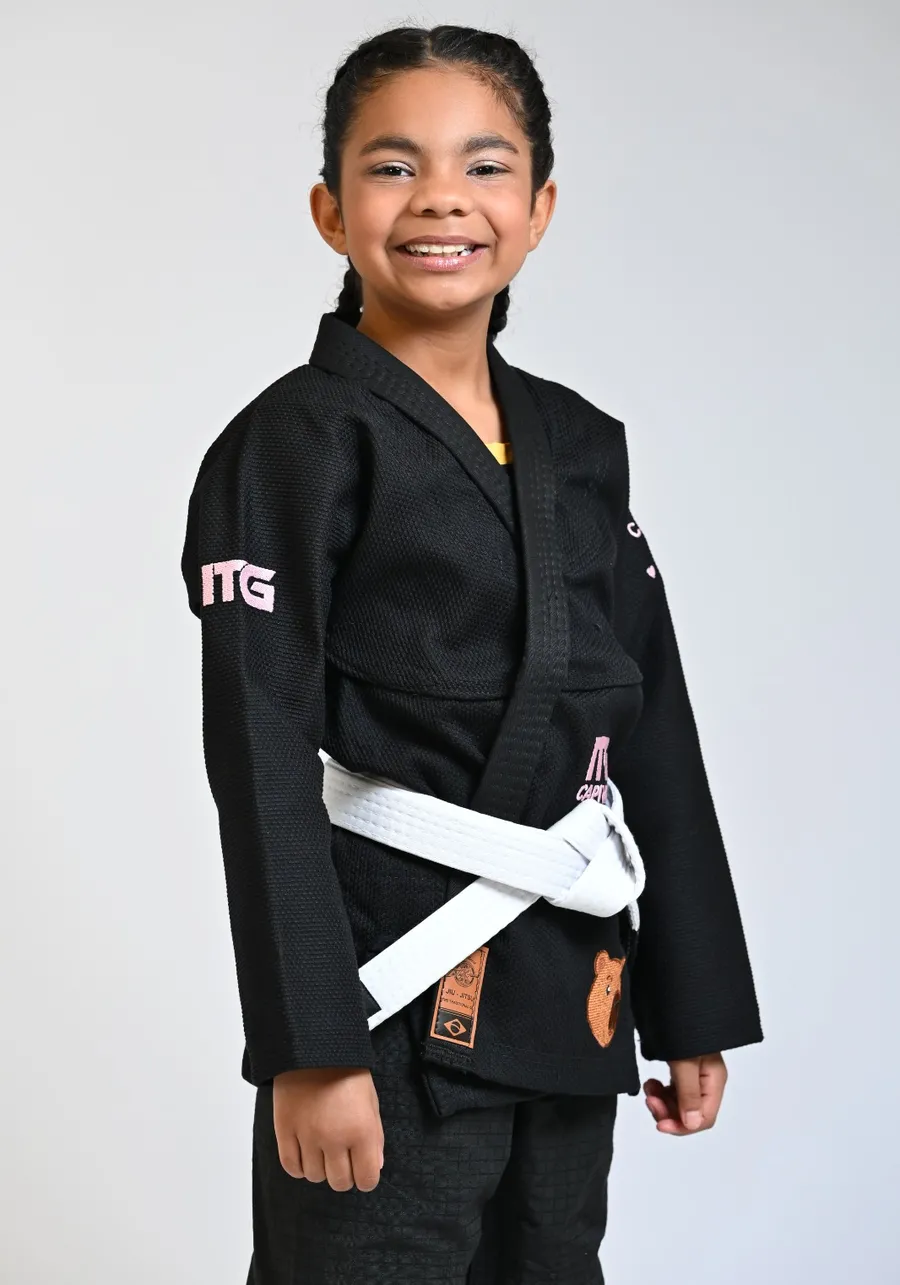 Kimono Infantil In The Guard Capivara  -  PRETO