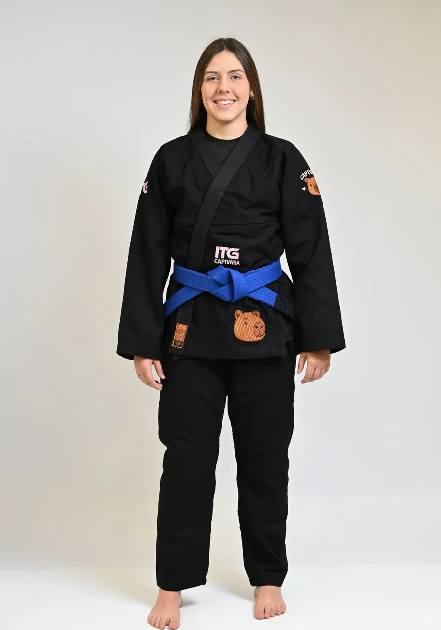 Kimono In The Guard Capivara- Preto