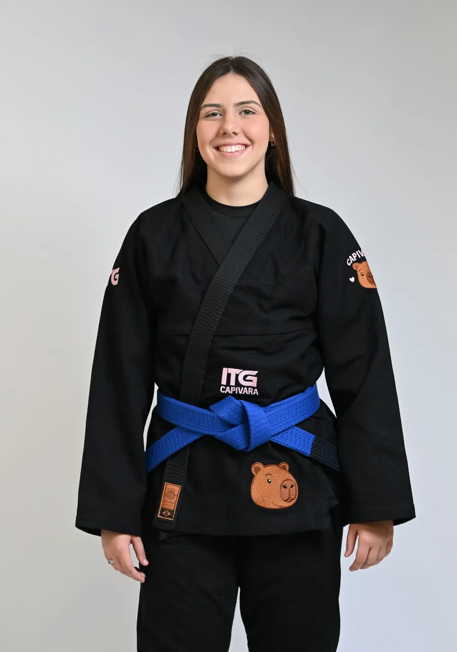 Kimono In The Guard Capivara- Preto