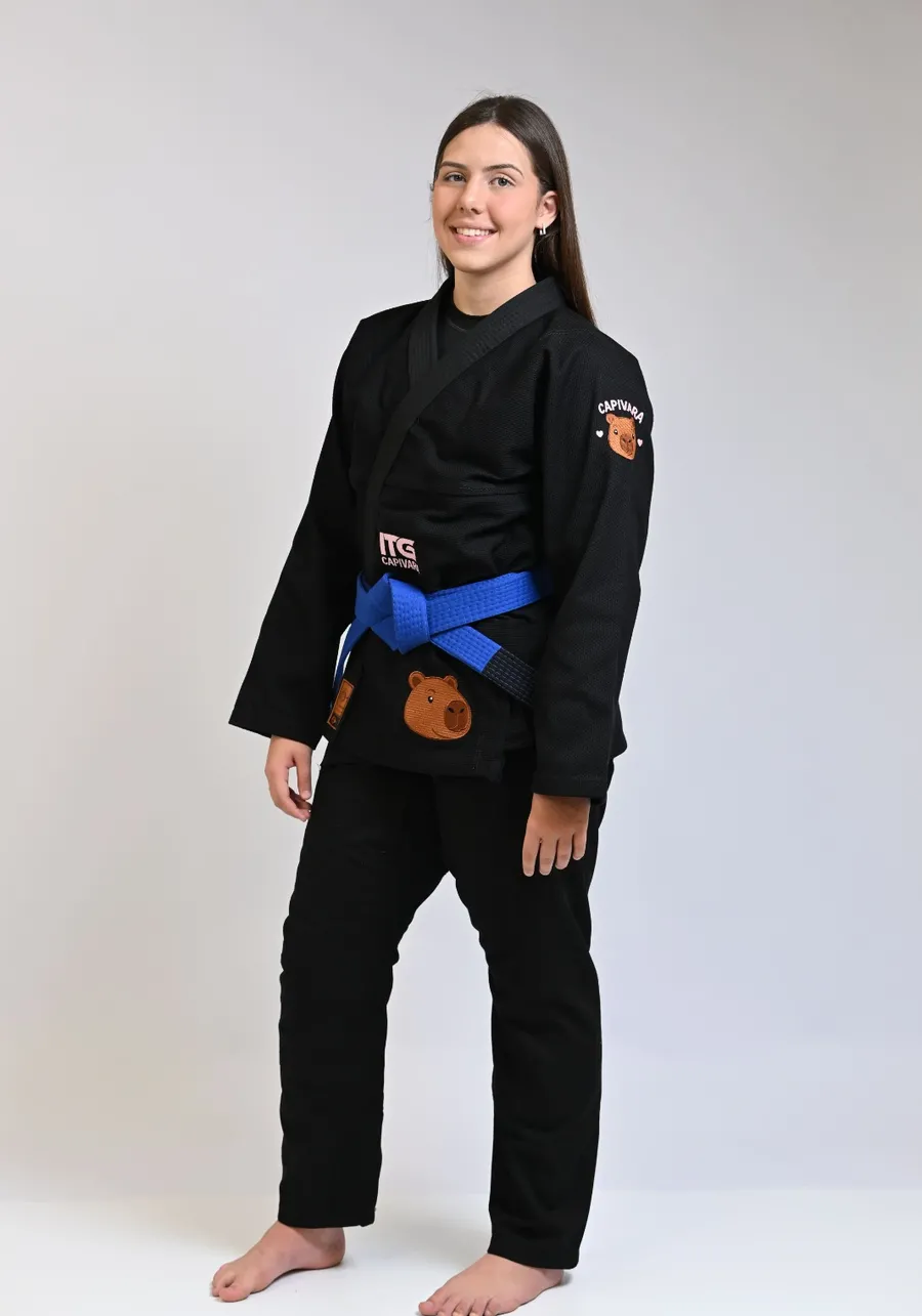 Kimono In The Guard Capivara- Preto