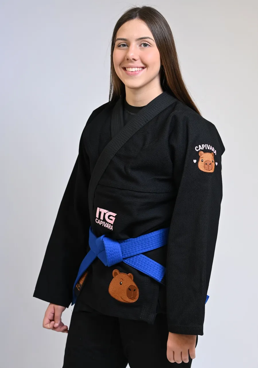 Kimono In The Guard Capivara- Preto
