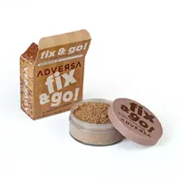 Pó Facial Fixador Vegano Fix & Go! - Chocolate - imagem 1