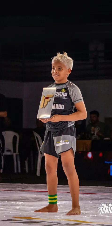 Rash Guard Infantil Team ITG Cinza