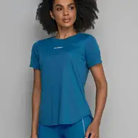 T-SHIRT ALONGADA LASER GLAM - imagem 1