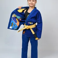 Kimono Infantil In The Guard Colors Azul - imagem 2