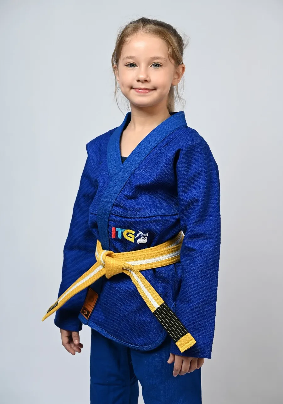 Kimono Infantil In The Guard Colors Azul