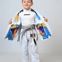 Kimono Infantil In The Guard Colors Branco - imagem 4