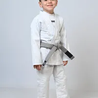 Kimono Infantil In The Guard Liso Branco - imagem 4