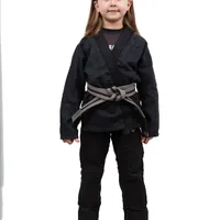 Kimono Infantil In The Guard Liso Preto - imagem 1