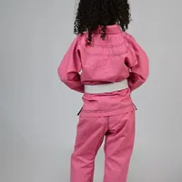 Kimono Feminino MIRIM 4 e 5 anos. Rosa INFANTIL:TAMANHO 6 - imagem 3